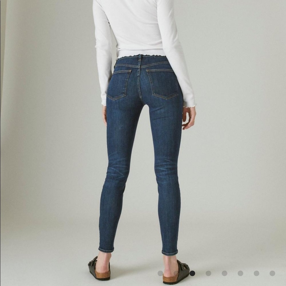 Lucky Brand— Ava Skinny Mid-Rise/Mi-Hauteur